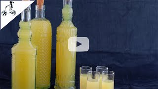 Homemade Italian Limoncello Recipe [upl. by Rotberg875]