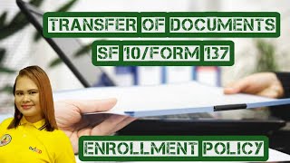 GUIDELINES ON TRANSFER OF RECORDS AND ENROLLMENT POLICY [upl. by Tibbitts]