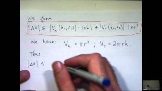 Partial derivatives and error estimation [upl. by Einaeg]