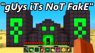 I Found The FUNNIEST FAKE Minecraft Speedruns EVER [upl. by Nichole]