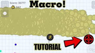 DESTROYING EVERYONE  MACRO TUTORIAL AGARIO MOBILE [upl. by Nathan]