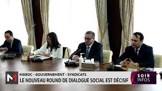 GouvernementSyndicats  Un nouveau round de dialogue social est décisif [upl. by Joni]