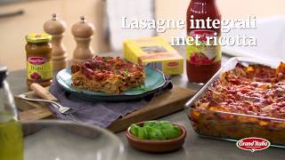 GrandItalia Lasagne Integrali met ricotta en pesto rosso [upl. by Eerpud514]