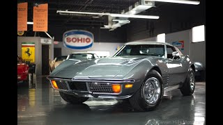 1972 Corvette  89120 Miles Great Condition 454ci Steel Cities GreyBlk  Seven Hills Motorcars [upl. by Leinahtan]