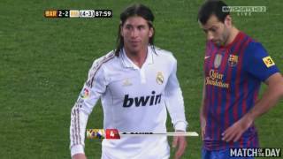 5 Red Cards vs One Club  Sergio Ramos [upl. by Cappella]