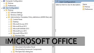 Stop Office 2013 Welcome To Your New Office Screen Using Group Policies [upl. by Sitoel918]