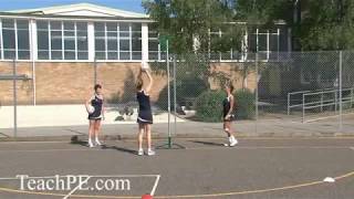 Netball Shooting Drill  A Fan of Shooting [upl. by Lerej535]