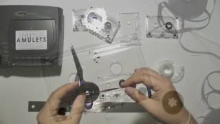 HOW TO MAKE A CASSETTE TAPE LOOP DIY 5 SECOND LOOP [upl. by Eckmann905]