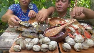 LABAHITA NAG MANTIKA SA TABA IMBAW SAKTO SA SUKANG TUBA PINAKSIW NA LAMBAY BUSOG SA MGA SEAFOOD [upl. by Nnyltak242]