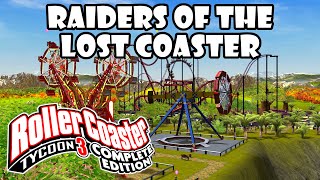 Raiders of the Lost Coaster  RollerCoaster Tycoon 3  WILD [upl. by Sorce]