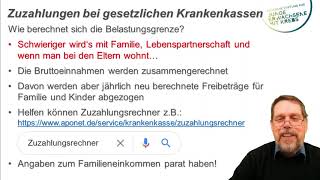 Zuzahlungen bei gesetzlichen Krankenkassen  wie komme ich zur Befreiung [upl. by Robbie]