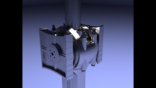 Marine Crosshead Solidworks [upl. by Iphigeniah]