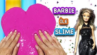 Slime Nasıl Yapılır Barbie Pembe Slime Dila Kent [upl. by Oisorbma]