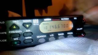 Uniden Bearcat BC 700 a police scanner [upl. by Ajet263]