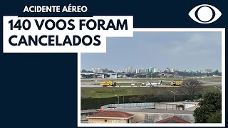 Acidente na pista do aeroporto de Congonhas [upl. by Elleirad]