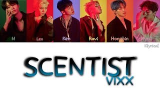 VIXX 빅스  Scentist 향 HanRomEng Color Coded Lyrics [upl. by Ayoj]