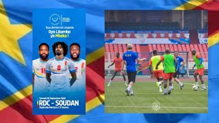 ELIM CAN 2023 RDC vs SOUDAN 3eme SÉANCE D’ENTRAÎNEMENT DES LEOPARDS AU GRAND COMPLET [upl. by Novelia411]