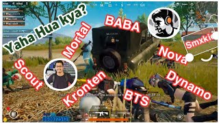 Kronten Soul Mortal Dynamo Novaking Smxkie BABA amp BTS Scout Epic Pubg Fight Moment [upl. by Llehsram350]