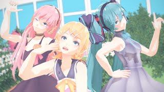 MMD Calendar Girl Tda Stepper Rin Miku Luka Camera  Facials DL [upl. by Anum]