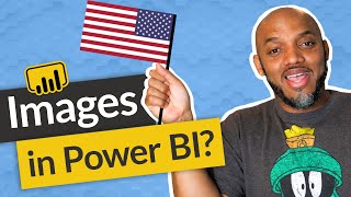 Using IMAGES in Power BI [upl. by Dehlia]