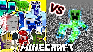 Charged Mutant Creeper Vs Twilight Forest Mobs in Minecraft [upl. by Cerallua795]