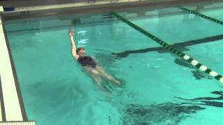 Potomac Marlins Backstroke Drill Progressions Video [upl. by Aiouqes736]