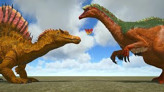 Ark Survival  DEINOCHEIRUS vs TREXSPINOHYDRA and more Ep393 [upl. by Symons]