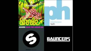 Blasterjaxx vs Alvaro  Make the Crowd GO Faith Snake Bauncers Mashup [upl. by Ater]