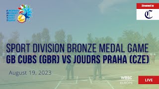 39 EMRYT Sport Bronze Medal Game GB Cubs GBR VS Joudrs Praha CZE [upl. by Beedon215]