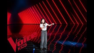 Maneskin  Beggin – Faustyne  The Voice Kids 2022  Auditions à laveugle [upl. by Serica]