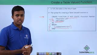 Create a Table Valued Function [upl. by Delorenzo360]