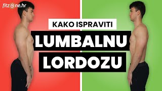 ANTERIOR PELVIC TILT  ispravite lordotično držanje uz ovih 6 terapeutskih vježbi🆘 [upl. by Itnava]