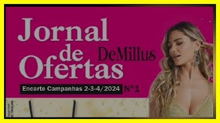 🛑  JORNAL DE OFERTAS  campanha 2 2024 Demillus [upl. by Onig]