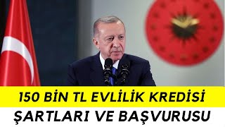 SON DAKİKA FAİZSİZ 150 BİN TL EVLİLİK KREDİ ŞARTLARI BELLİ OLDU [upl. by Gnoz]