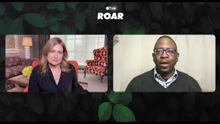 Interview Merritt Wever talks Apple TV series Roar  The Woman Who Was Fed By A Duck [upl. by Kegan]