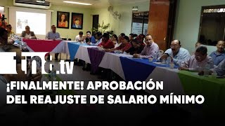 Aprueban reajuste del salario mínimo [upl. by Kosaka]