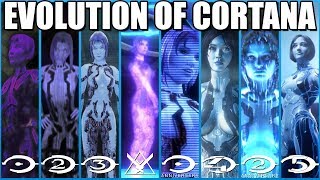 Evolution of Cortana 20012019 Halo Cortana Through the Years [upl. by Notak]