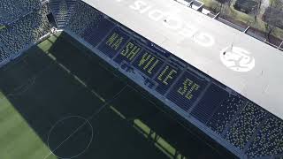 Nashville Soccer Club From Above  Geodis Park [upl. by Jerrold575]