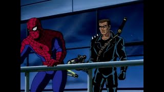 Spider Man amp Blade vs Morbius  SpiderMan The Animated Series [upl. by Ardnuasak]