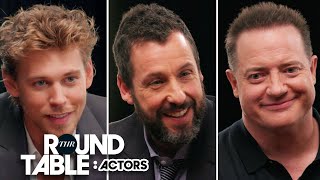 Actors Roundtable Austin Butler Brendan Fraser Ke Huy Quan Adam Sandler amp More [upl. by Eelyk]