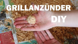 Grillanzünder selber machen DIY [upl. by Ripley]