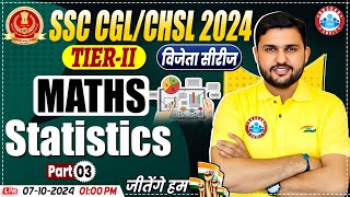 Statistics for SSC CGL Tier 2  SSC CHSL Mains Maths Classes  By Rahul Teotia Sir  Vijeta Series [upl. by Aillemac92]