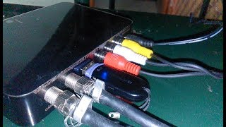 How to Setup Set Top Box  How to Connect a Set top box to TV LED [upl. by Dolf]