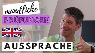 Mündliche Prüfungen Englisch  die Aussprache  3 Tipps für maximale Punkte [upl. by Jonas]