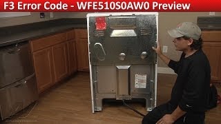 Whirlpool Stove  F3 Error Code  Sensor Repair and Diagnostic [upl. by Scarrow]