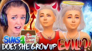 LILITH GROWS UP 👧🏼 But is she good or evil 😈The Sims 4 54🏡 [upl. by Huxham659]