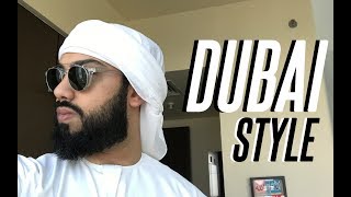 HOW TO TIE ARABIC EMIRATI HEADGEAR  DUBAI and ABU DHABI STYLE [upl. by Lleuqar]