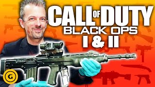 Firearms Expert Reacts to Call of Duty Black Ops 1 amp 2 Weapons [upl. by Placeeda]