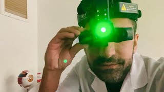 ASMR New Equipment for Eye Exam role play [upl. by Udelle]