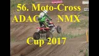 News Motorsport  Quad Klasse  Jump amp Race  56 MotoCross  ADAC NMX Cup 2017  Grambeker [upl. by Plank565]